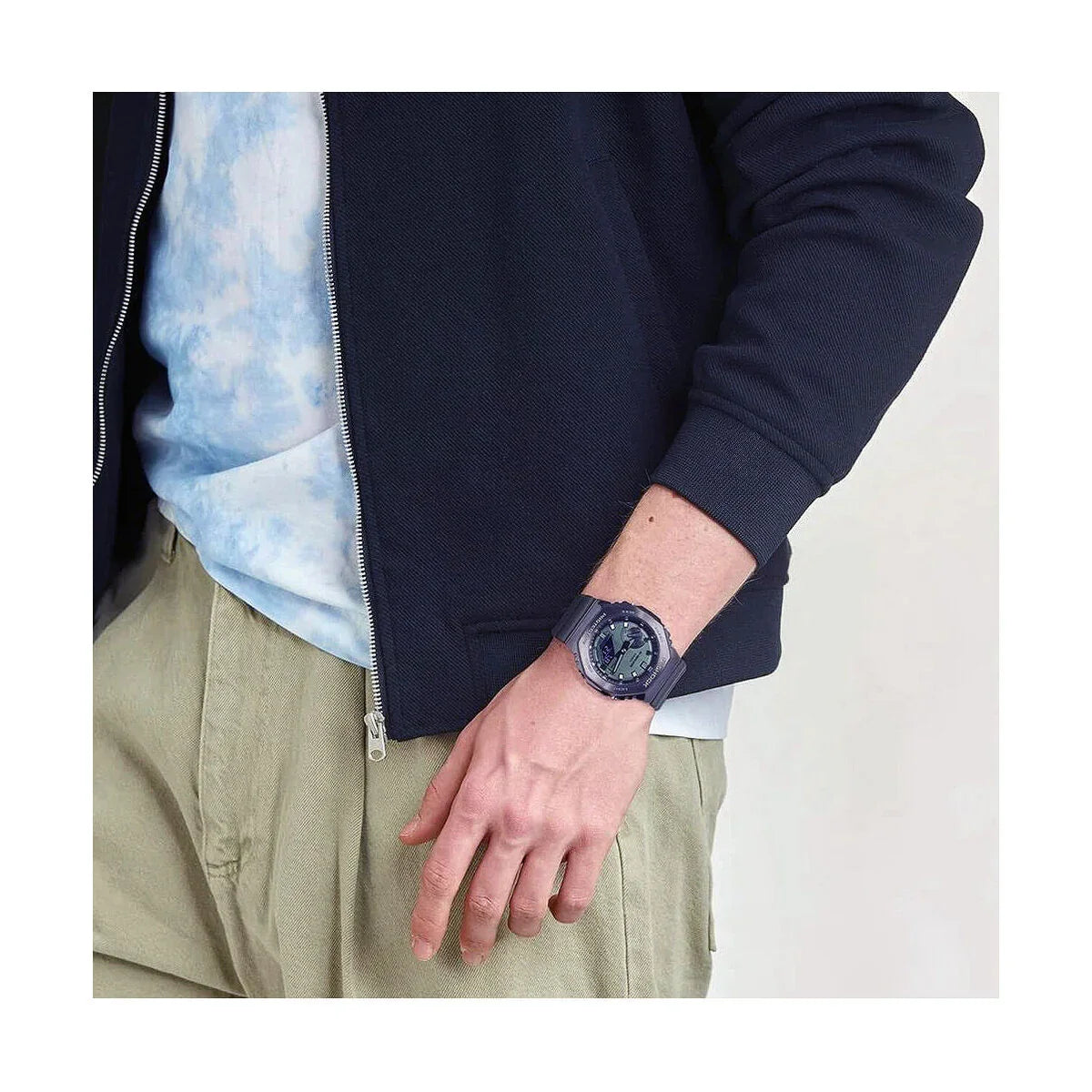 Orologio Uomo Casio G-Shock OAK METAL COVERED - Green (Ø 44,5 mm) (Ø 45 mm) - Yestore