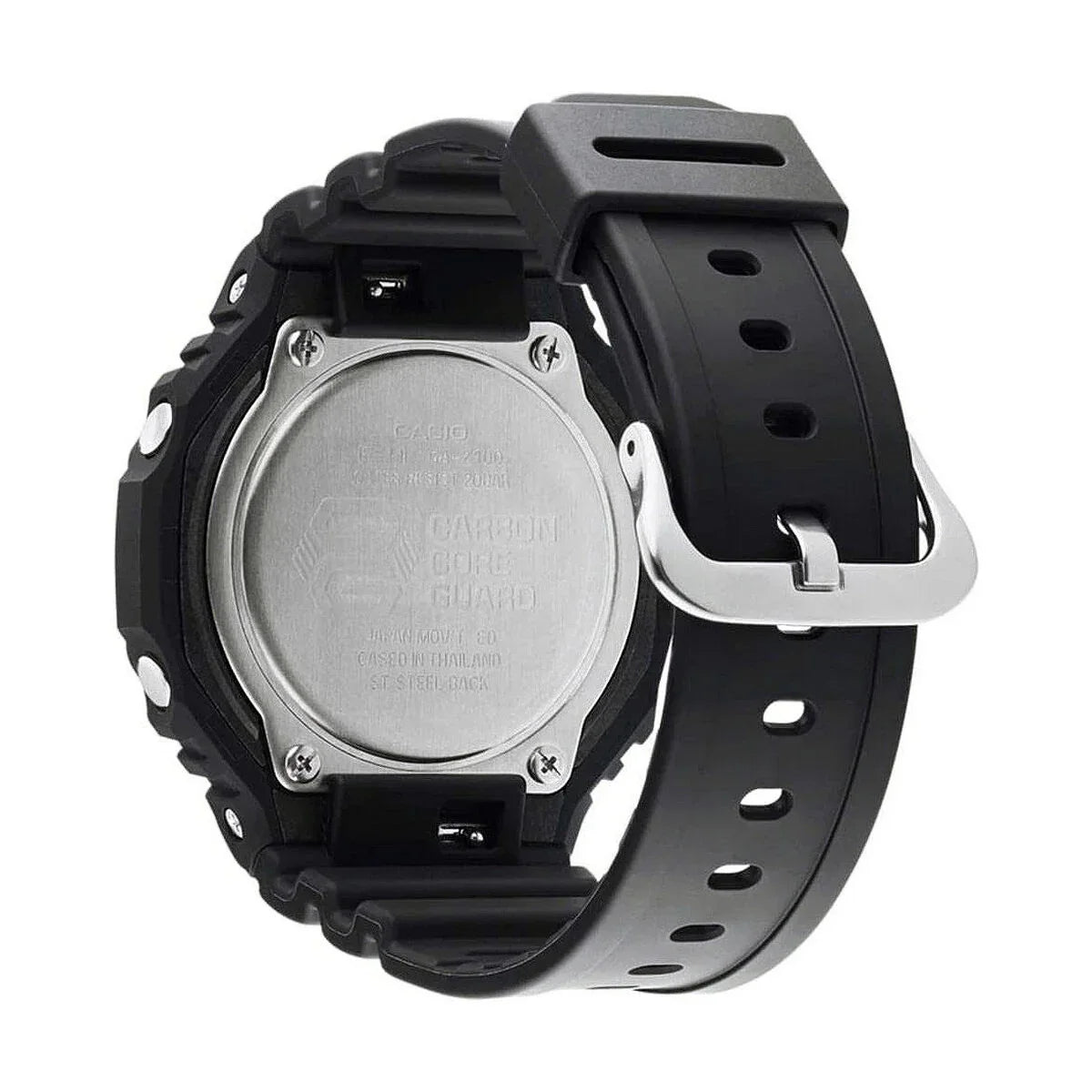 Orologio Uomo Casio G-Shock OAK - NEON ORANGE INDEX Nero (Ø 45 mm) - Yestore