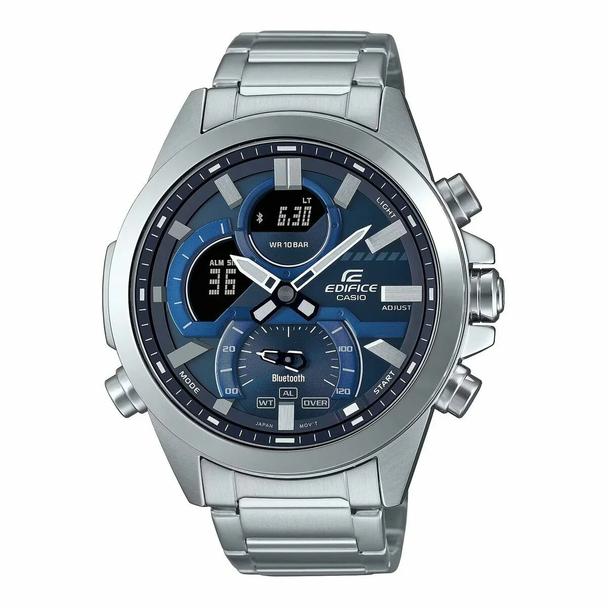 Orologio Uomo Casio ECB-30D-2AEF Argentato - Yestore
