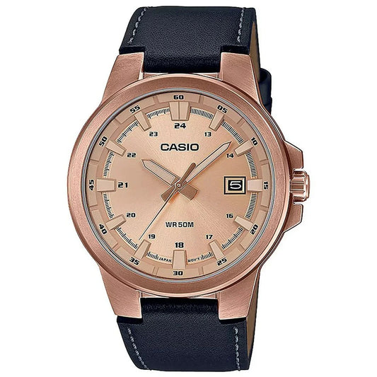 Orologio Uomo Casio 3D - LEATHER, ROSE GOLD ***SPECIAL PRICE*** Marrone (Ø 41,5 mm) - Yestore