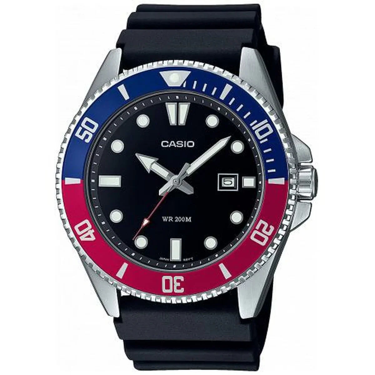 Orologio Uomo Casio MDV-107-1A3VEF Nero - Yestore