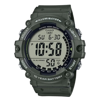 Orologio Uomo Casio ILLUMINATOR WORLDTIME - LONG STRAP Nero (Ø 51 mm) - Yestore