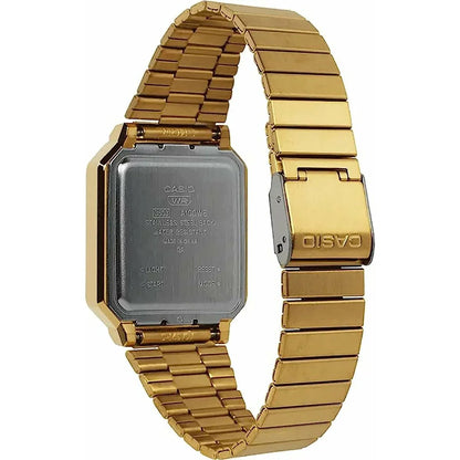 Orologio Unisex Casio EDGY COLLECTION RETRO DIAL GOLD 40 mm - Yestore