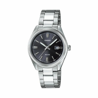 Orologio Unisex Casio LTP-1302PD-1A1VEG Argentato (Ø 30 mm) - Yestore