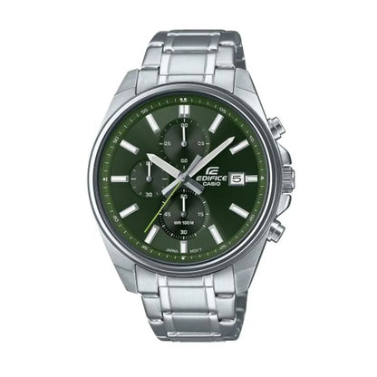 Orologio Uomo Casio EFV-610D-3CVUEF Verde Argentato - Yestore