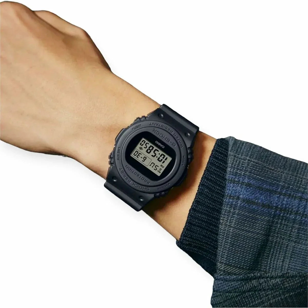 Orologio Unisex Casio G-Shock THE ORIGIN - REMASTER BLACK SERIE 40TH ANNIVERSARY BY ERIC HAZE (2 BEZELS) - Yestore