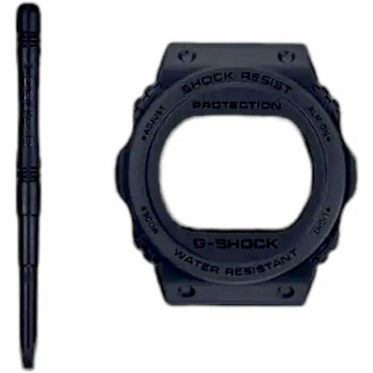 Orologio Unisex Casio G-Shock THE ORIGIN - REMASTER BLACK SERIE 40TH ANNIVERSARY BY ERIC HAZE (2 BEZELS) - Yestore