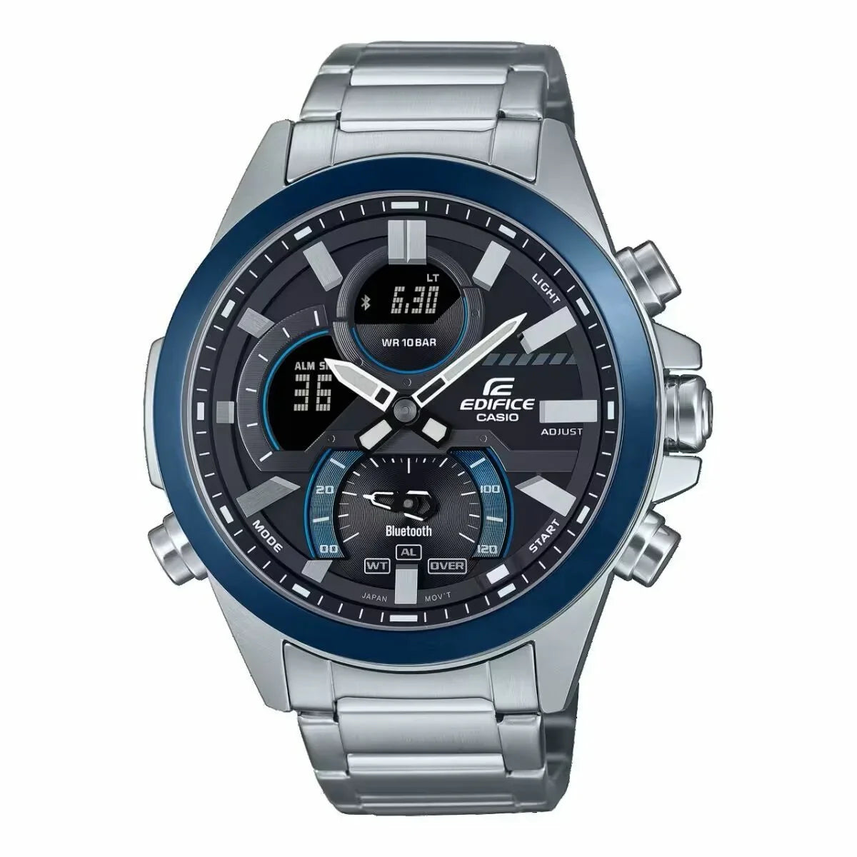 Orologio Uomo Casio ECB-30DB-1AEF Nero Argentato - Yestore
