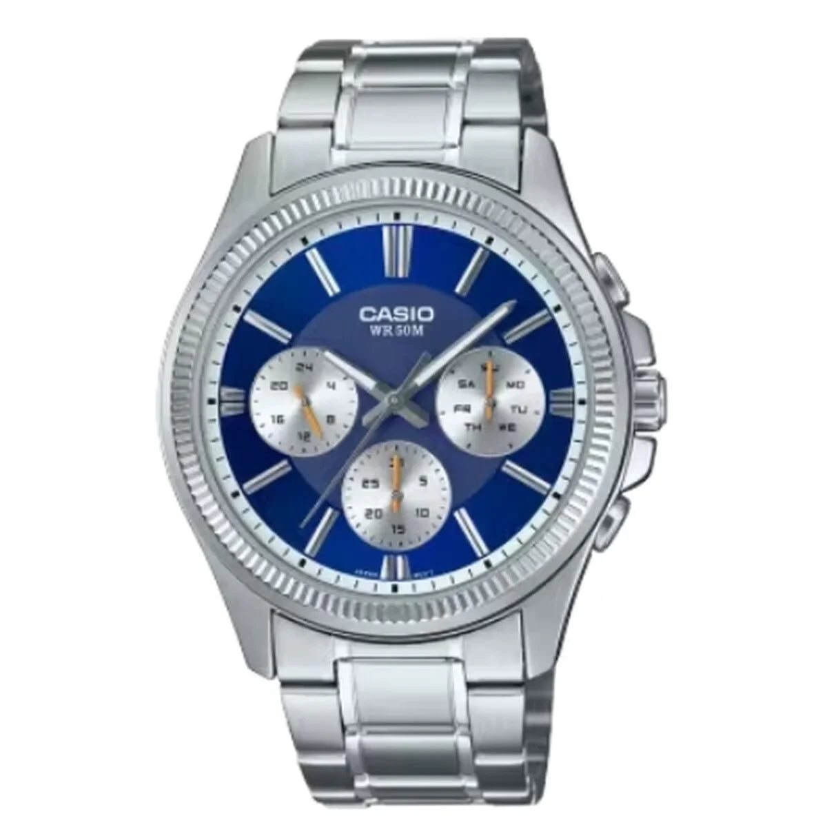 Orologio Uomo Casio DAY DATE MULTIFUNCTION - BLUE - Yestore