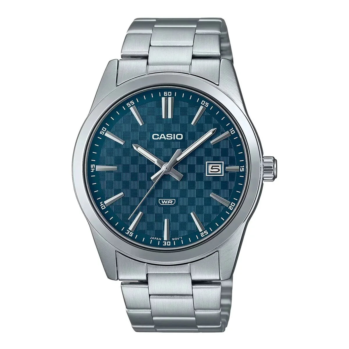 Orologio Uomo Casio DATE CARBON LOOK DIAL - PETROL BLUE (Ø 41 mm) - Yestore