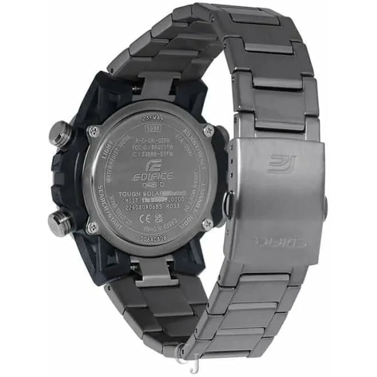 Orologio Uomo Casio ECB-2000DC-1BEF Nero (Ø 47,5 mm) - Yestore