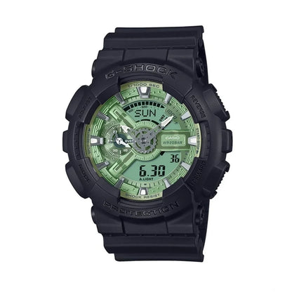 Orologio Uomo Casio G-Shock GA-110CD-1A3ER Nero Verde (Ø 51 mm) - Yestore