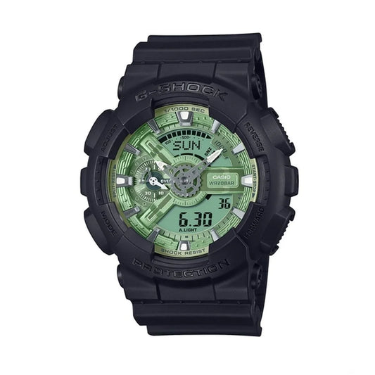 Orologio Uomo Casio G-Shock GA-110CD-1A3ER Nero Verde (Ø 51 mm) - Yestore
