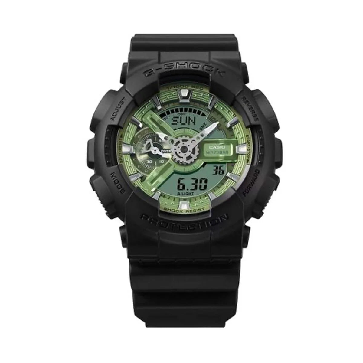 Orologio Uomo Casio G-Shock GA-110CD-1A3ER Nero Verde (Ø 51 mm) - Yestore