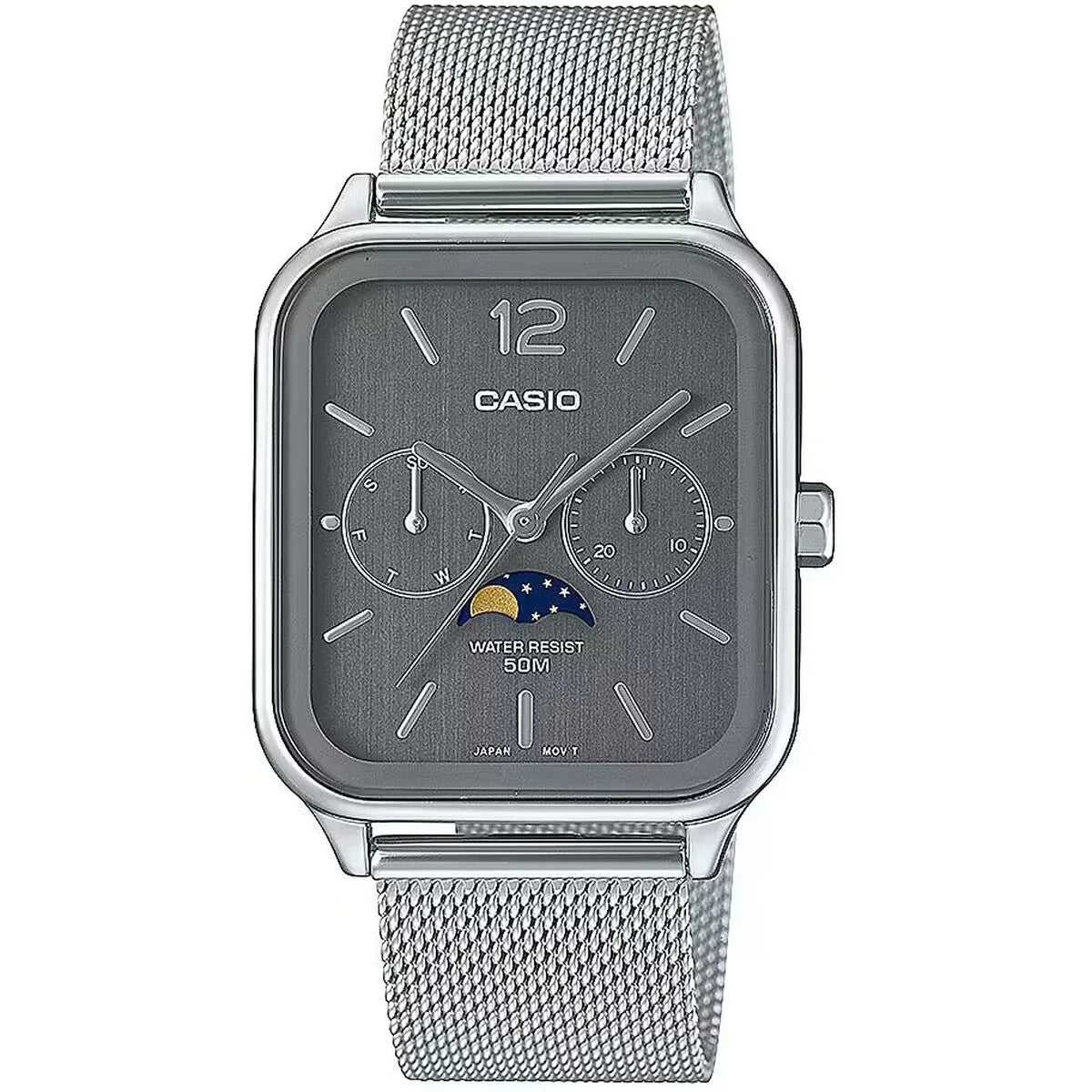 Orologio Uomo Casio MTP-M305M-8AVER Grigio Argentato - Yestore