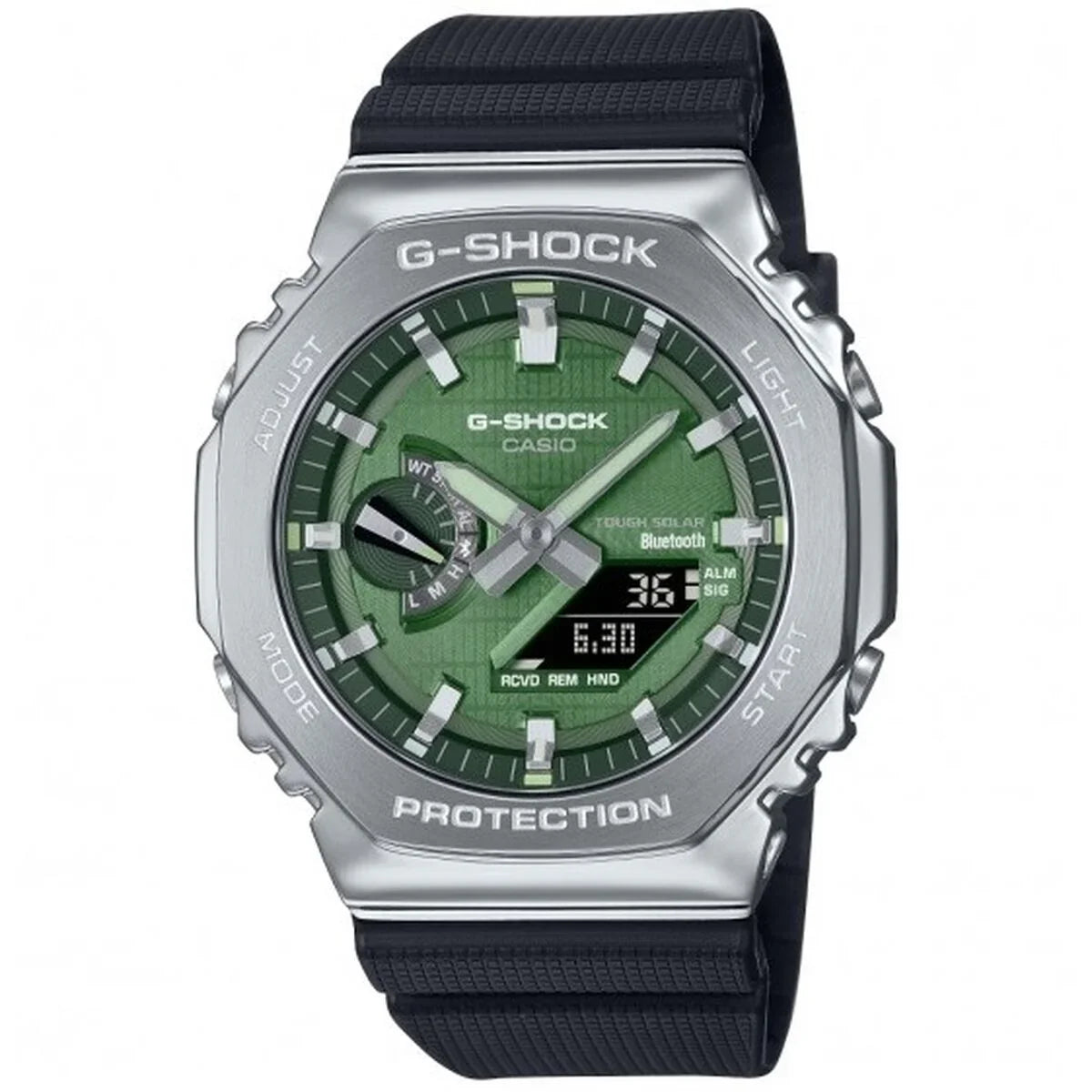 Orologio Uomo Casio G-Shock GBM-2100A-1A3ER Nero Verde (Ø 44,5 mm) - Yestore