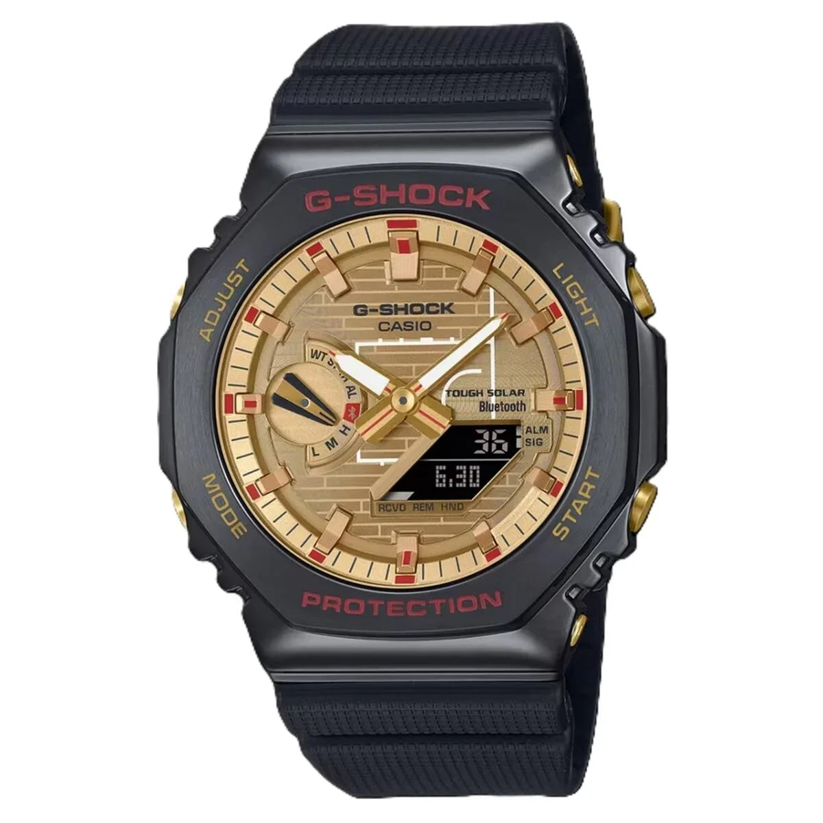 Orologio Uomo Casio G-Shock OAK TOUGH SOLAR BLUETOOTH Nero - Yestore