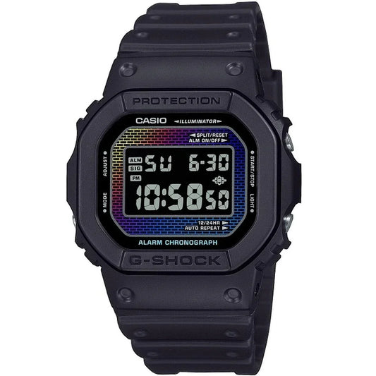 Orologio Uomo Casio G-Shock THE ORIGIN - RAINBOW BRICK WALL SERIE Nero - Yestore