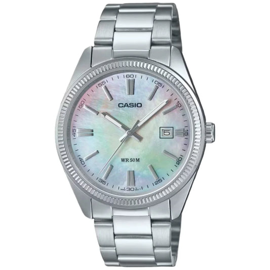 Orologio Uomo Casio DATE - SILVER, MOP DEAL (Ø 38,5 mm) - Yestore
