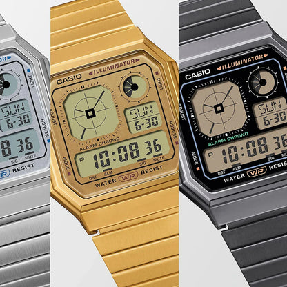 Orologio Uomo Casio A130WEGG-1AEF - Yestore