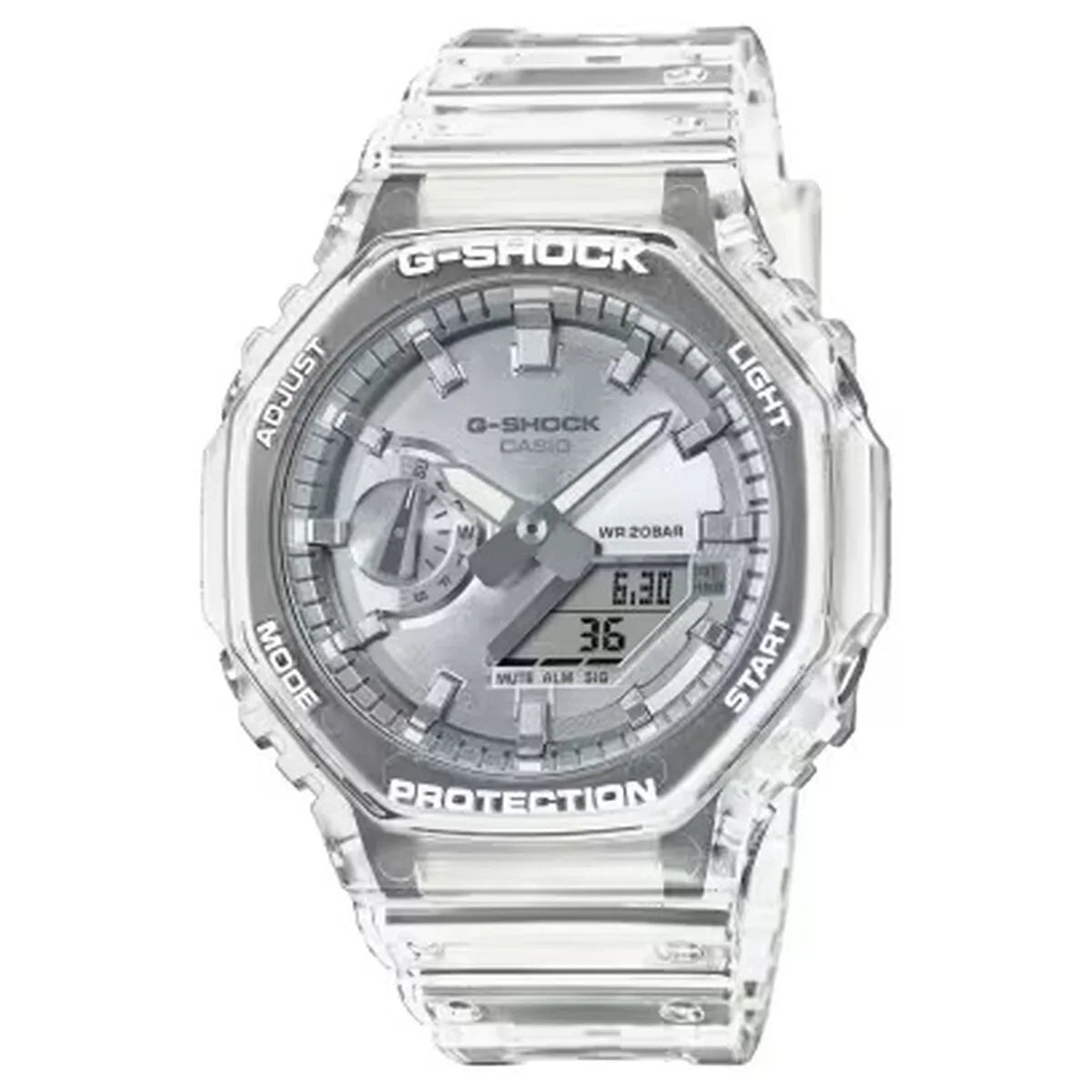 Orologio Uomo Casio G-Shock BRIGHT METALLIC - SILVER (Ø 44,5 mm) - Yestore