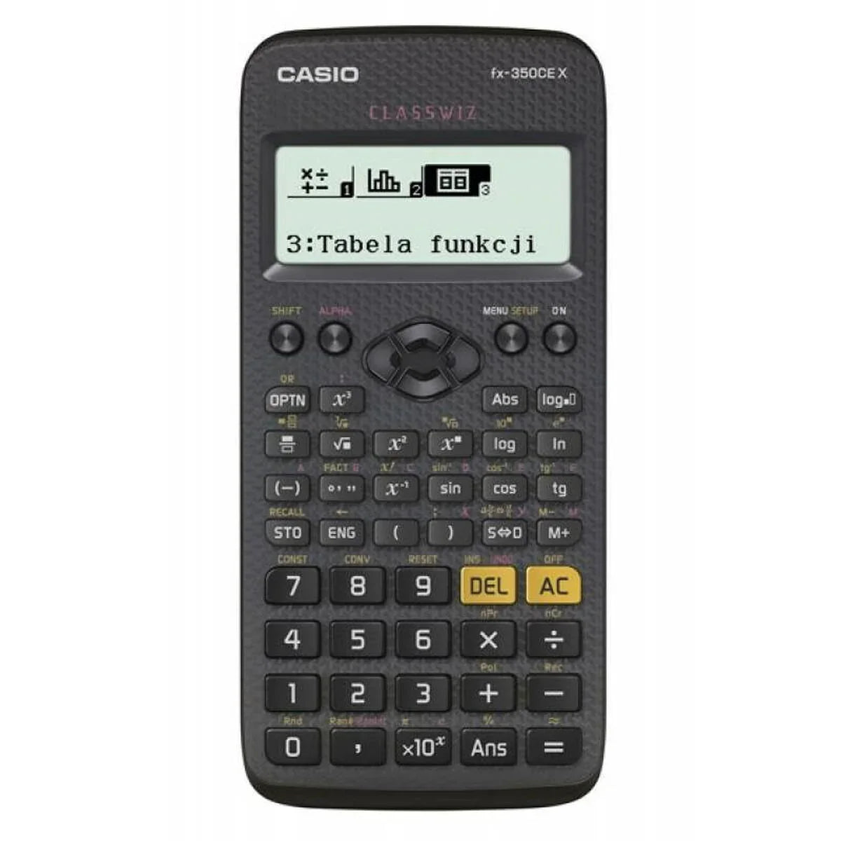 Calcolatrice scientifica Casio FX-350CEX Nero - Yestore