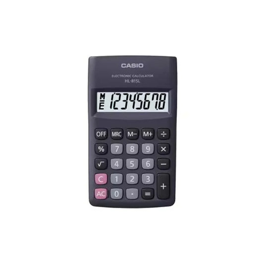 Calcolatrice Casio HL-815L-BK BOX Nero Plastica - Yestore