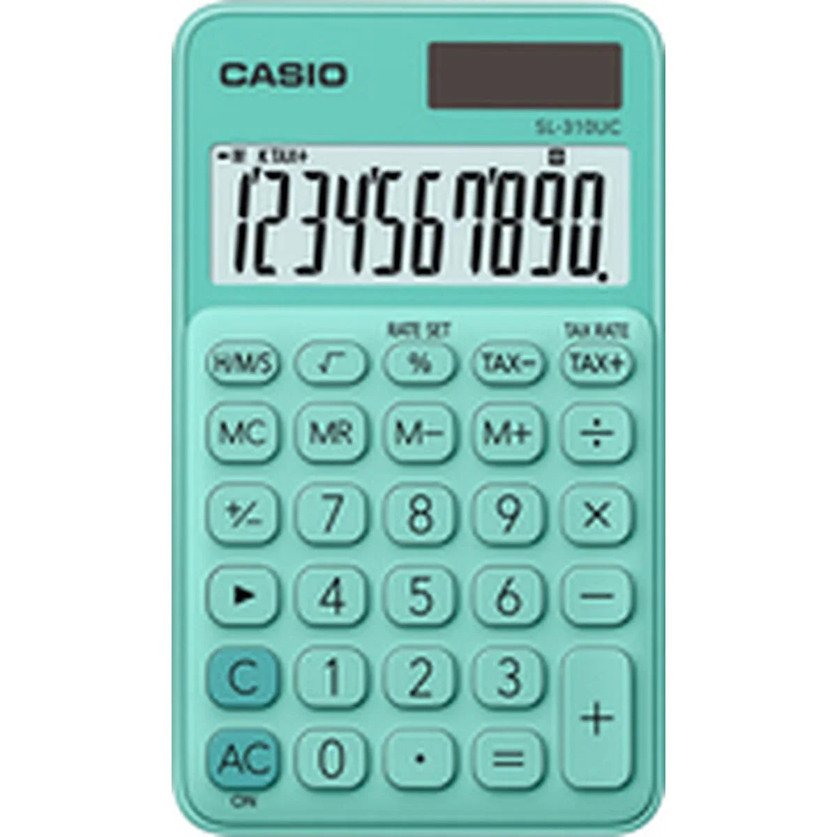 Calcolatrice Casio SL-310UC-GN BOX Verde Plastica - Yestore