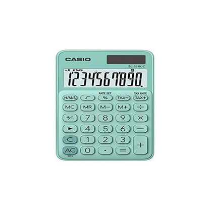Calcolatrice Casio SL-310UC-GN BOX Verde Plastica - Yestore