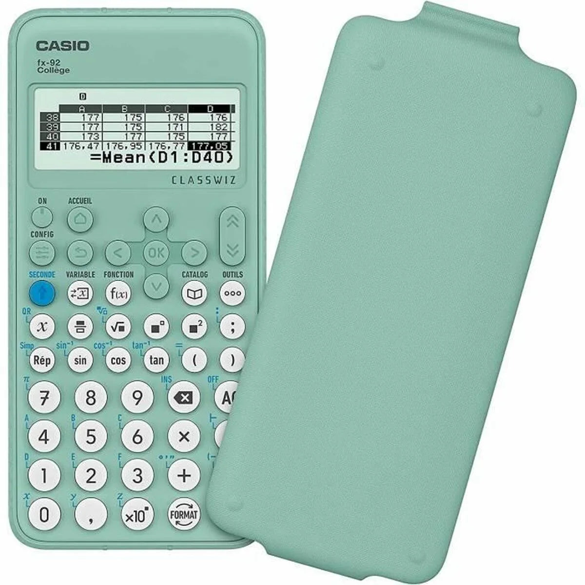 Calcolatrice scientifica Casio College FX -92+ Verde - Yestore