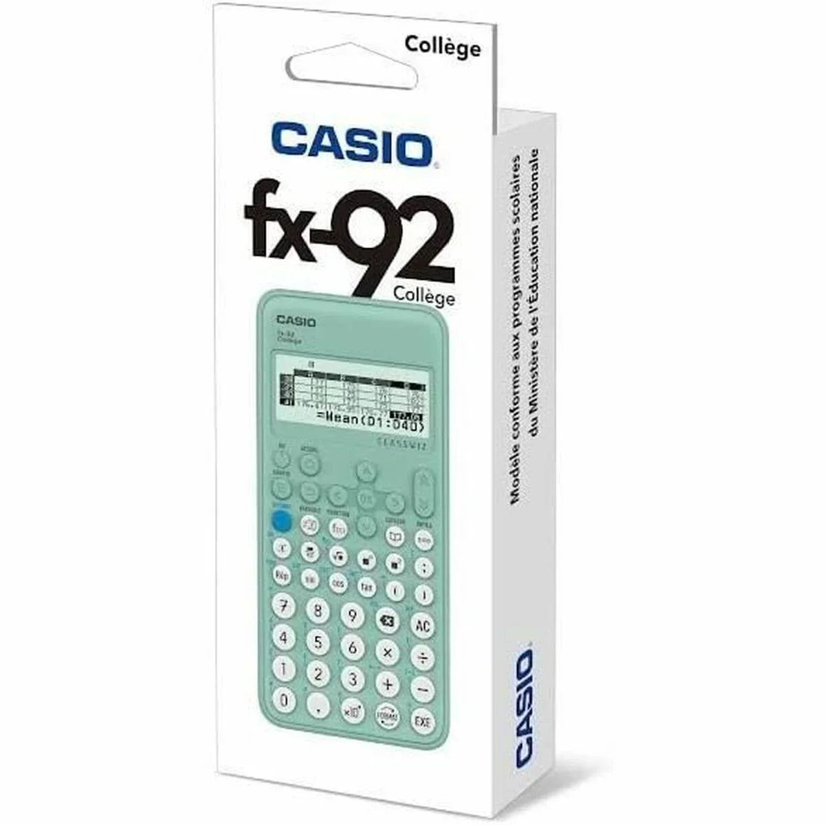 Calcolatrice scientifica Casio College FX -92+ Verde - Yestore