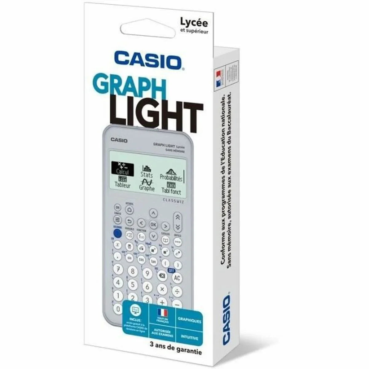 Calcolatrice scientifica Casio Graph Light Grigio - Yestore