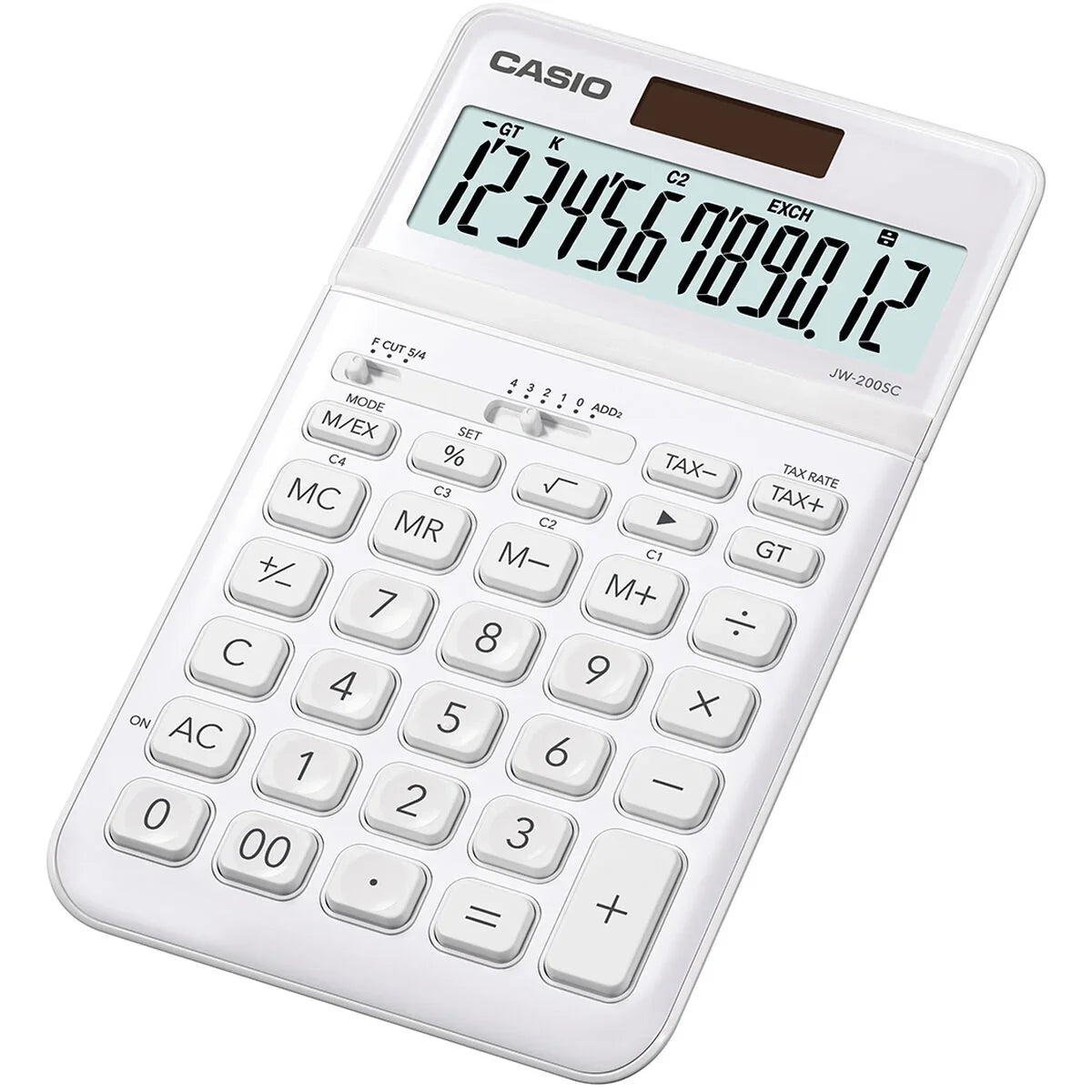 Calcolatrice Casio JW-200SC-WE Bianca - Yestore