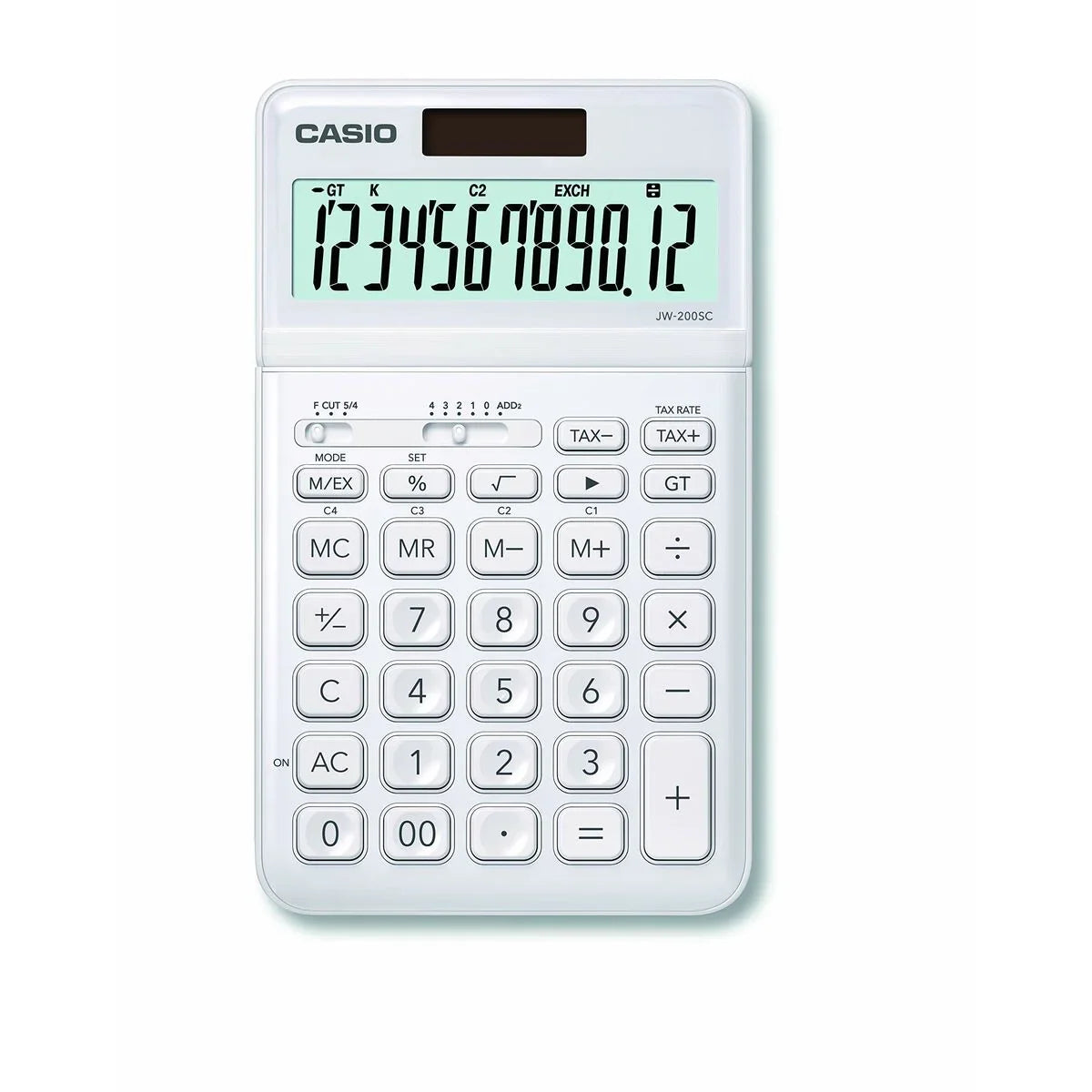 Calcolatrice Casio JW-200SC-WE Bianca - Yestore