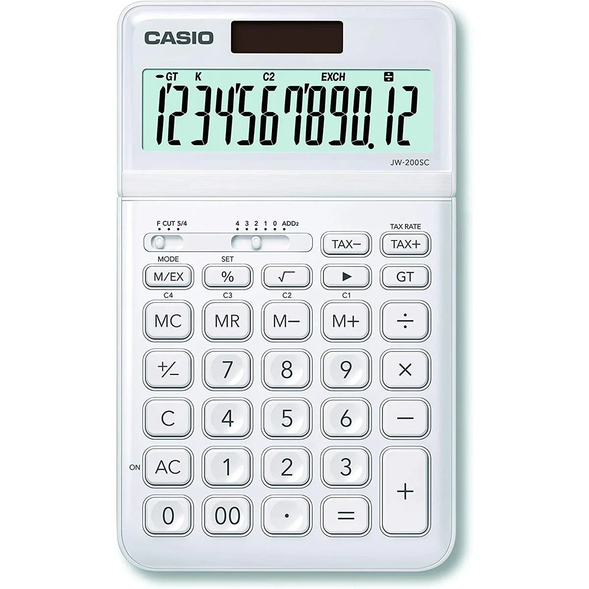 Calcolatrice Casio JW-200SC-WE Bianca - Yestore