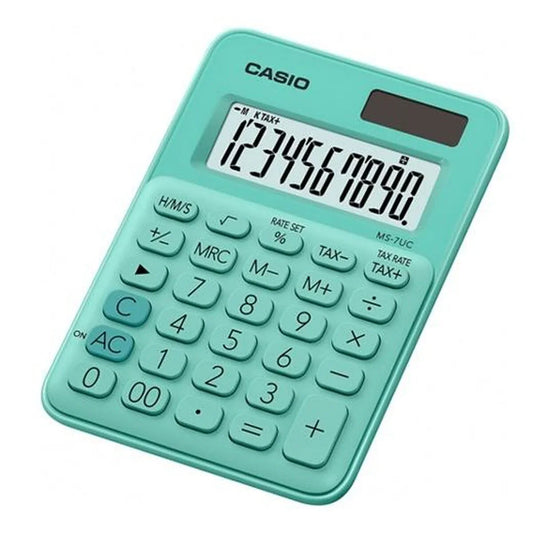 Calcolatrice Casio Verde - Yestore