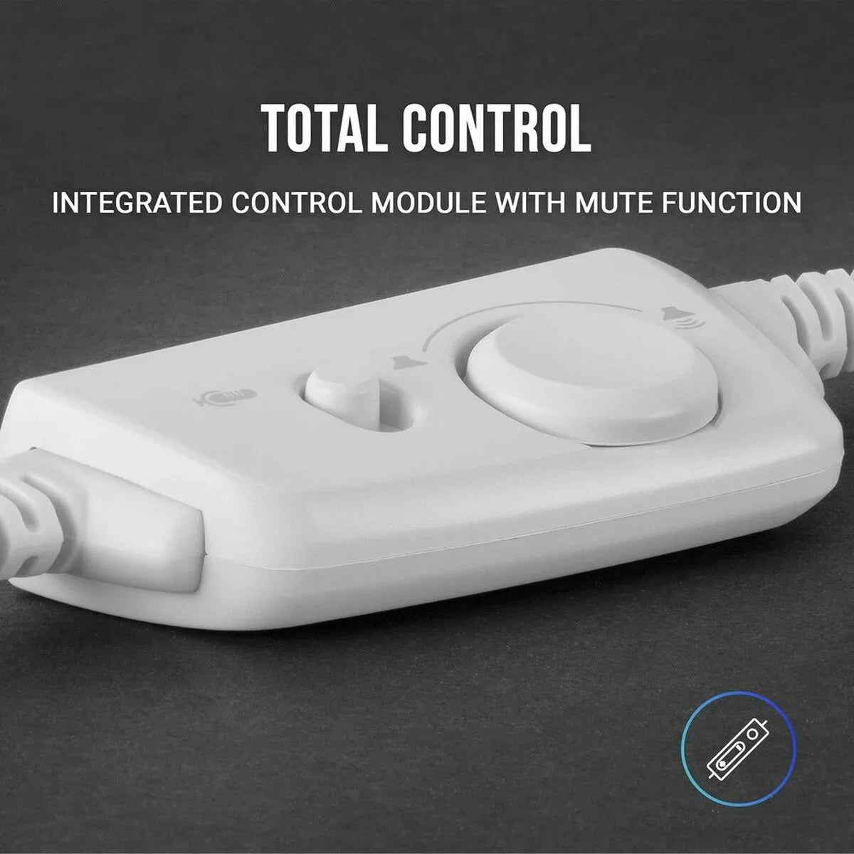 Auricolare con Microfono Gaming Mars Gaming MH320W LED RGB Stereo Grigio - Yestore