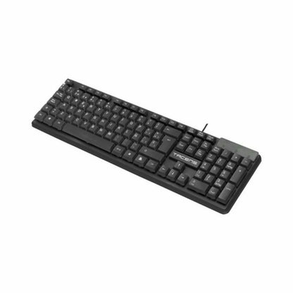 Tastiera Tacens AK0ES Nero Qwerty in Spagnolo QWERTY - Yestore
