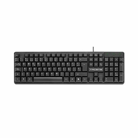 Tastiera Tacens AK0ES Nero Qwerty in Spagnolo QWERTY - Yestore