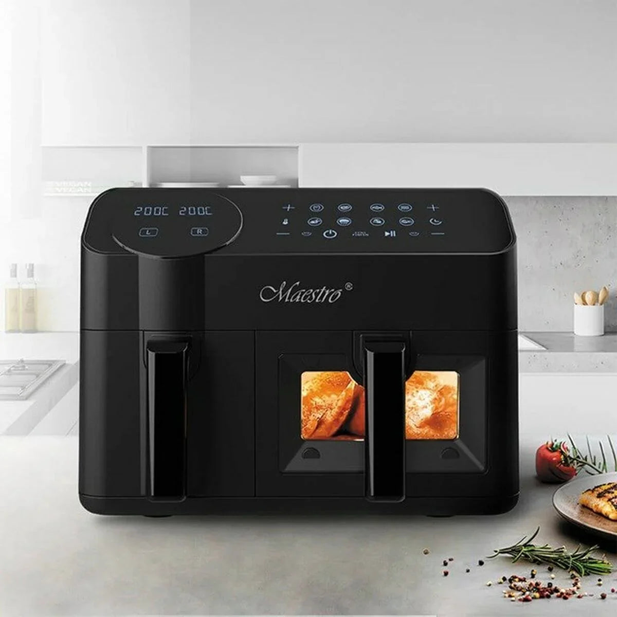 Friggitrice ad Aria Feel Maestro MR-760 Nero - Yestore