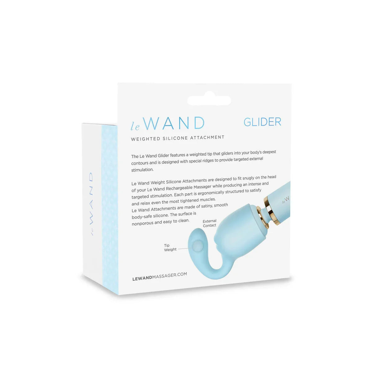 Accessory Le Wand Glider Original Blue Silicone - Yestore