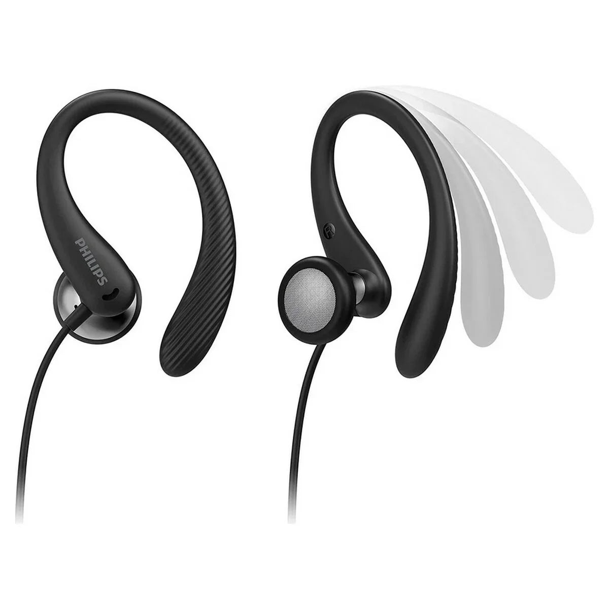 Sports headphones Philips Black - Yestore