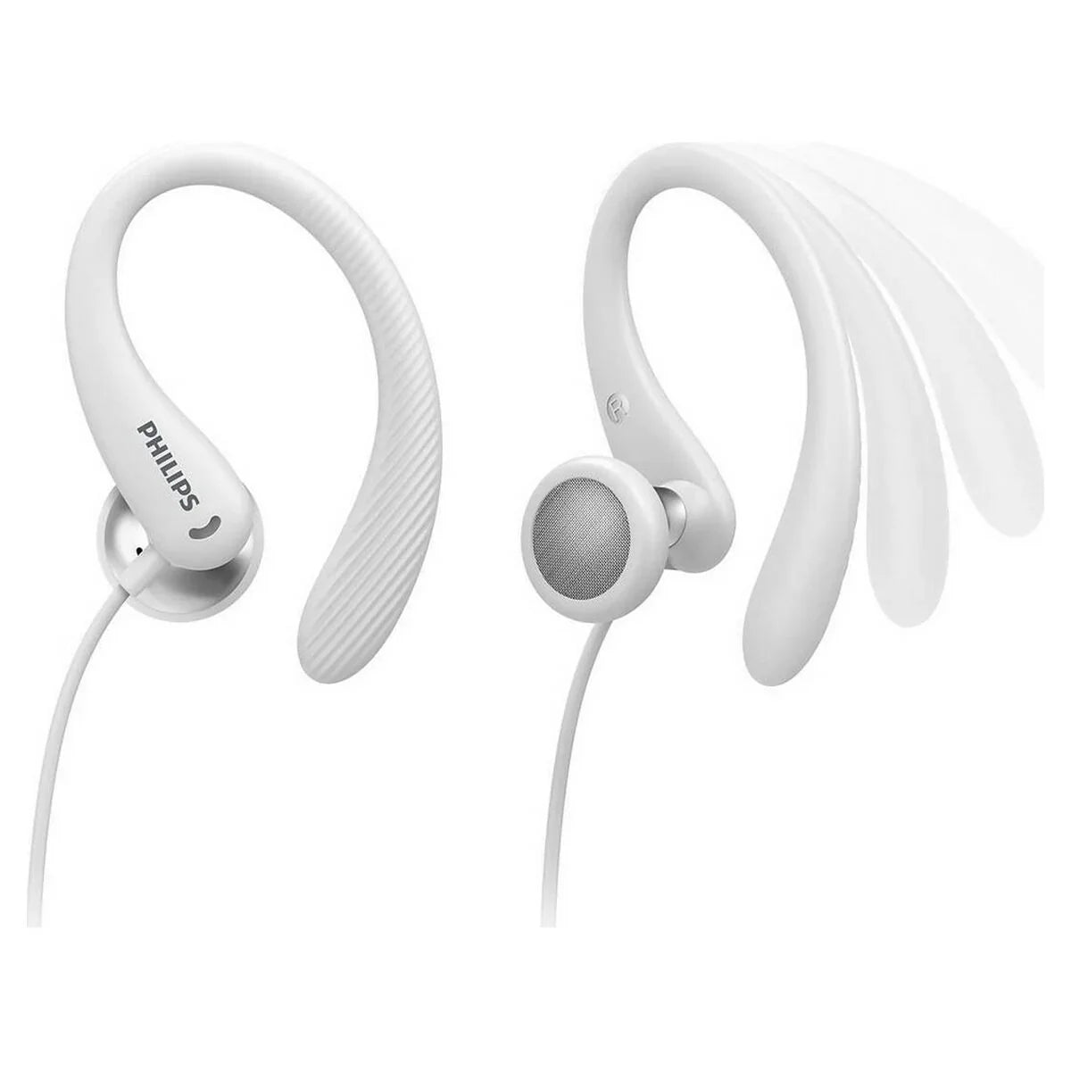 Sports headphones Philips White - Yestore