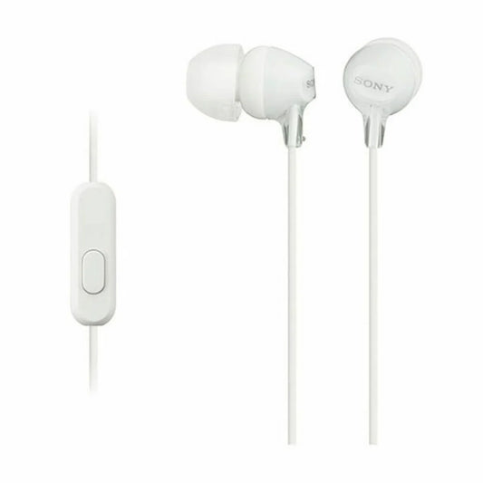 Auricolari con Microfono Sony MDREX15APW.CE7 in-ear Bianco - Yestore