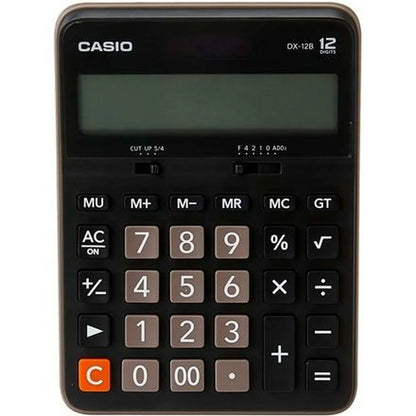 Calcolatrice Casio DX-12B Nero - Yestore