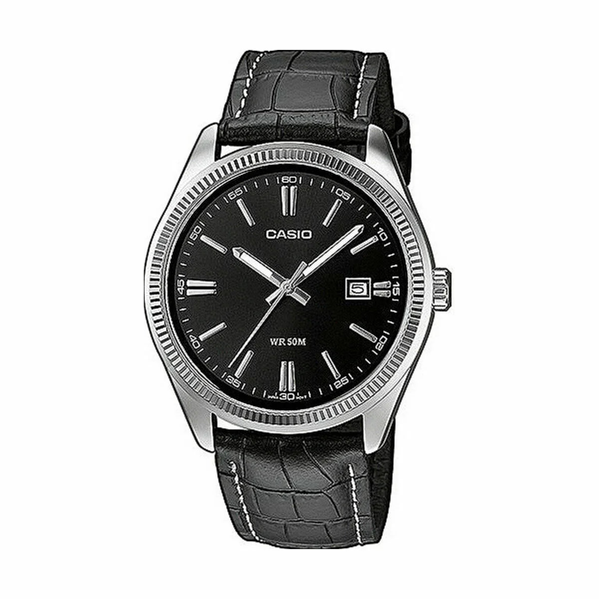 Orologio Uomo Casio MTP-1302PL-1AVEF Nero - Yestore