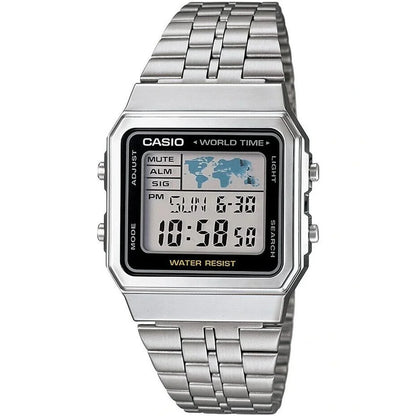 Orologio Unisex Casio VINTAGE Nero Argentato (Ø 34 mm) - Yestore