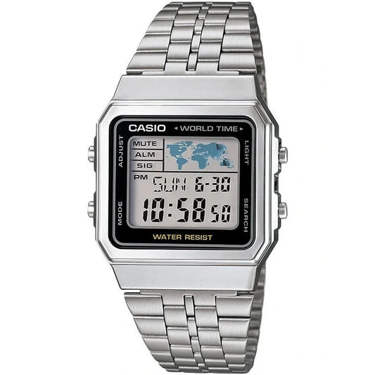 Orologio Unisex Casio VINTAGE Nero Argentato (Ø 34 mm) - Yestore