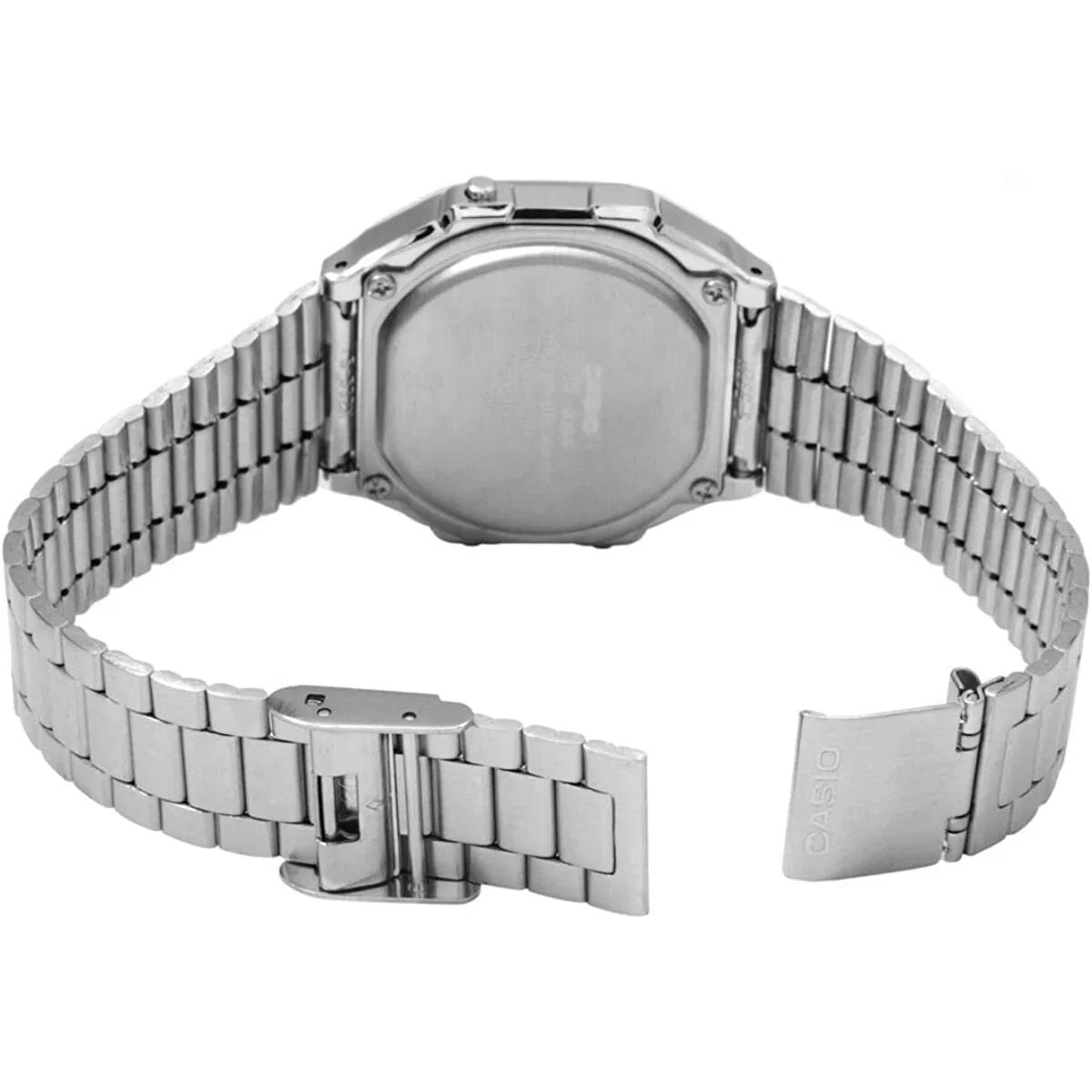 Orologio Unisex Casio A168WA-1YES Nero Argentato (Ø 36 mm) - Yestore