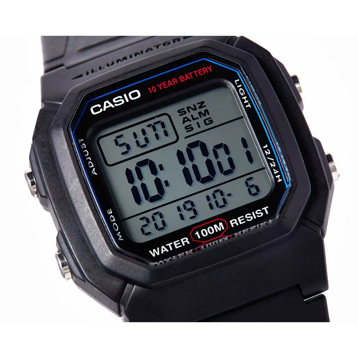 Orologio Uomo Casio W-800H-1AVES - Yestore